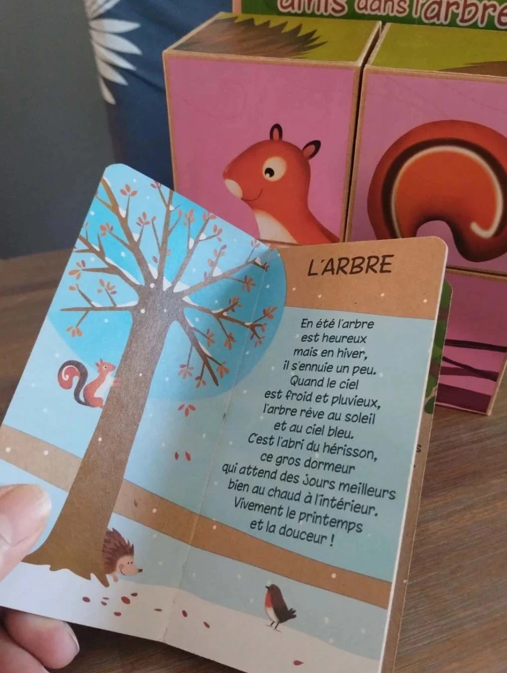 Set van 4 grote blokken met klein dierenboekje – photo 4